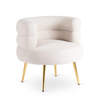 Fotel krém színben PRESTON