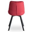 Szék bordó színben, bársony kárpittal RICK