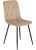 Szék bézs színben, bársony kárpittal ROBIN