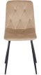 Szék bézs színben, bársony kárpittal ROBIN