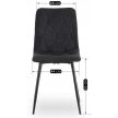 Szék fekete színben. ROBIN 2