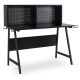 Gaming íróasztal 138,5 cm méretben, fekete kivitelben ROLL