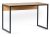 Íróasztal 120 cm méretben, aranytölgy/fekete színben ROSS
