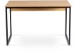 Íróasztal 120 cm méretben, aranytölgy/fekete színben ROSS