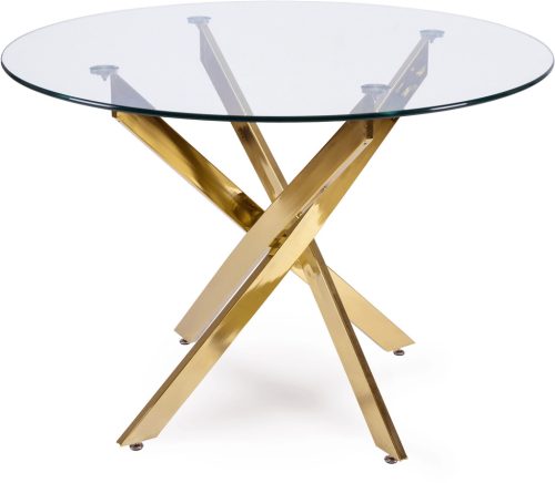 SALLO Glass Table 110 cm