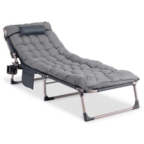 Kerti napozóágy szürke színben – SATURN