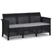Outdoor Furniture Set Black SAVIO