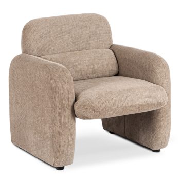 Dark Beige Lounge Armchair TOGO