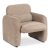 Dark Beige Lounge Armchair TOGO