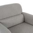 Grey Bouclé Lounge Armchair TOGO