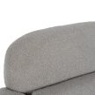 Grey Bouclé Lounge Armchair TOGO