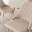 Jedálenská stolička krémová látka – TORINO