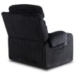 Recliner armchair TORRES black corduroy