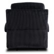 Recliner armchair TORRES black corduroy