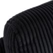 Recliner armchair TORRES black corduroy