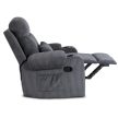 Recliner armchair TORRES grey corduroy