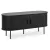 TV Stand 120 cm 2-Door Black TRISH