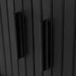 TV Stand 120 cm 2-Door Black TRISH