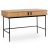 Íróasztal 120 cm méretben, bordázott tölgy kivitelben TRISH