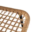 TRISTE Garden Furniture Set Brown/Black