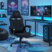 Gaming forgószék fekete színben. VIDAL