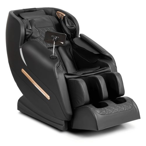Massage Chair Black Faux Leather VX MAX