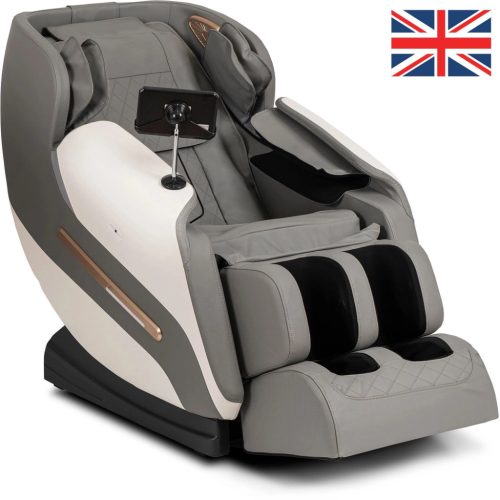 Massage Chair Grey Faux Leather VX MAX (English Menu)