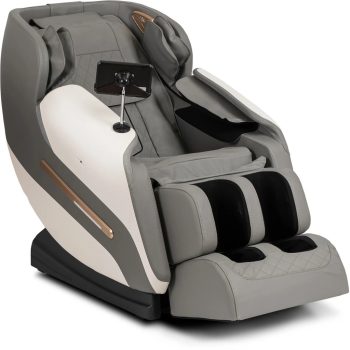 Massage Chair Grey Faux Leather VX MAX (Polish Menu)