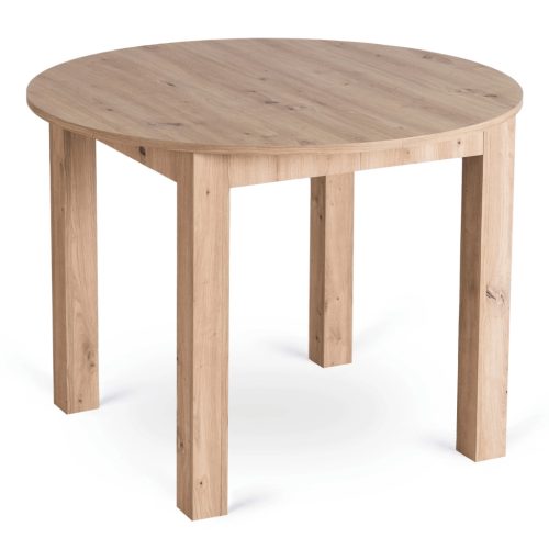 Bővíthető étkezőasztal 102–142 cm Artisan tölgy színben – HARRY