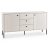 2-door chest of drawers with drawers 154 cm in cashmere color with fluted front - Soft