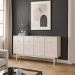 Chest of drawers 155 cm in cashmere color - Marlen