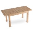 Bővíthető étkezőasztal 120–160 cm Artisan tölgy színben – SKUBI