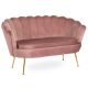 Kanapé rózsaszín kárpitozással - ZENDAYA