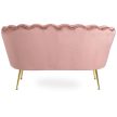 Kanapé rózsaszín kárpitozással - ZENDAYA