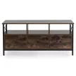 TV Cabinet 120 cm Drawer Rustic Oak ZONE