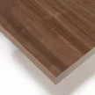 CLARK bővíthető étkezőasztal, 120-160 cm, dió/kasmír