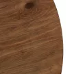 LINO étkezőasztal, 100 cm, rusztikus tölgy/fekete