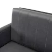 Kétszemélyes ágyazható fotel szürke színben VERO 2