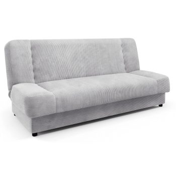   Ágyazható kanapé szürke színben, kordbársony kárpittal PIANO