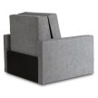 MILAN Single Sleeper Chair Grey