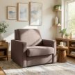 MILAN Single Sleeper Chair Beige