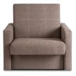 Set of 2 single sofa beds MILAN 1 beige