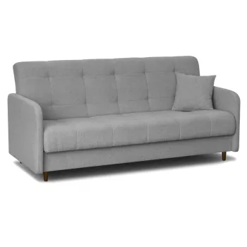 Rozkladacia pohovka TIVOLI sivá bouclé