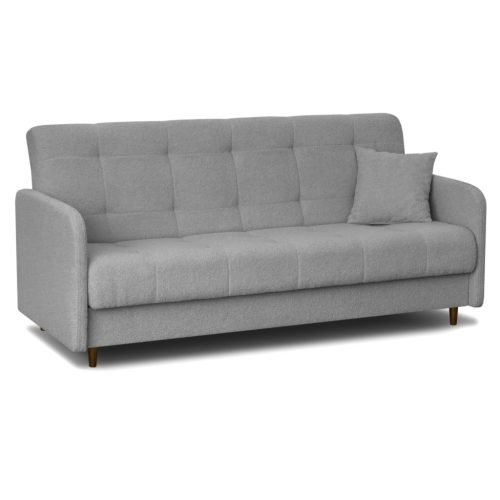 Rozkladacia pohovka TIVOLI sivá bouclé