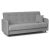 TIVOLI ágyazható kanapé szürke bouclé