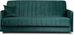 Dönthető kanapé zöld színben, bársony kárpittal, PORTO