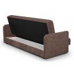 Sofa Bed Brown Velvet PORTO