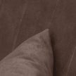 Sofa Bed Brown Velvet PORTO