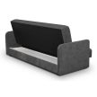 Sofa Bed Grey Velvet PORTO