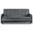 Set of 2 sofa beds STELLA grey